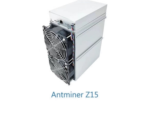 استهلاك Z15 420K Zcash Asic Miner Bitmain Antminer 1510W